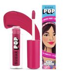 SUGAR POP Matte Lipcolour - 24 Pinkbliss (Bright Pink) – 1.6 ml - Lasts Up to 8 hours l Non-Drying, Smudge Proof, Long Lasting