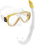 Cressi Onda Mare Mask & Snorkel Set - Yellow