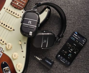 BOSS Waza-Air Wireless Guitar Amp Headphones – Bluetooth Practice
