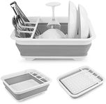 Collapsible Dish Drying Rack with D