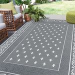 Pauwer Outdoor Rug 6'x9' Waterproof