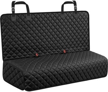 URPOWER Dog Car Seat Cover for Pets 100% Waterproof Seat Cover Hammock 600D Heavy Duty Scratch Proof Nonslip Durable Soft Back Seat Covers for Cars Trucks and SUVs