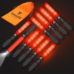 SIMAZO 10 Pack Traffic Wand, 16 Inc