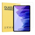 Gerutek [2-Pack Screen Protector for Samsung Galaxy A7 10.4" 2022/2020, SM-T503/SM-T500/T505/T507 Tempered Glass Film [Ultra Clear] [Anti Scratch] [[9H Hardness] for Galaxy Tab A7, Transparent