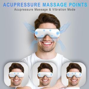 Guganas Eye Massager with Heat and Bluetooth – Relaxation Therapy
