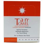 Tan Towel Self Tan Towelette Classic, 50 Count