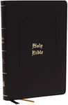 KJV Holy Bible: Large Print with 53,000 Center-Column Cross References, Black Leathersoft, Red Letter, Comfort Print: King James Version