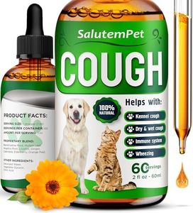 Dog Cough - Kennel Cough - Dog Allergy Relief - Supplements for Dogs & Cats Health - Allergy Relief Immune Supplement for Dogs - for Dry, Wet & Barkly Pet Cough