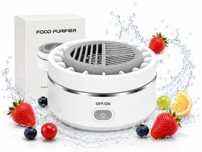 Fruit and Vegetable Washing Machine, Titanium Electrolysis Produce Cleaner