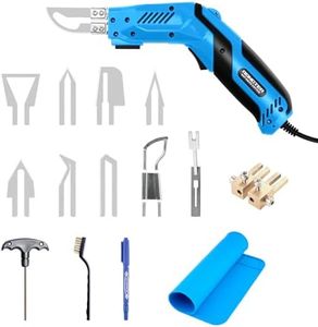 Rongter 150W Hot Knife Foam Cutter Tool, Air-Cooled Electric Cutting Kit with 50°C-750°C Adjustable Temp, Styrofoam Cutter with 8 Blades, Case for Foam Board, Insulation, Plastic, DIY Craft(Deluxe)