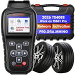 Autel MaxiTPMS TS408S Tyre Pressure Monitoring System Tool for TPMS Reset, Activate/Relearn 99% OEM & Universal 315/433 Sensors, ONLY Program Autel MX-Sersors (315/433MHz), Clear TPMS DTCs