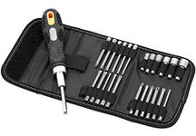 26 Piece Ratchet Screwdriver Set with Carrying Case by Pittsburgh