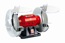 Einhell TH-BG 150 Bench Grinder | 2980 RPM, 150mm x 16mm Coarse and Fine Grinding Wheels (K36/K60) | Electric Bench Grinder Polisher For Grinding, Polishing And Sharpening