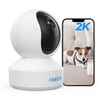 Reolink 3MP WiFi Indoor Security Camera, 2.4GHz WiFi CCTV IP Camera, Nanny Baby Monitor With Pan Tilt/IR Night Vision/2-Way Audio/Motion Detection, Remote Viewing, E1