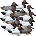 Higdon Outdoors Standard Canvasback Duck Decoys, Foam Filled (12pk)