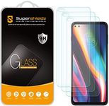 Supershieldz (3 Pack) Designed for Motorola (One 5G) and One 5G UW Tempered Glass Screen Protector, Anti Scratch, Bubble Free