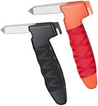 Atojarkle Car Door Handles for Elderly, 2 Pack Door Grab Handle Assist, Portable Cane Support for Seniors and Handicapped, Car Cane for Easily Get Out of Car, Black/Orange