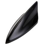 Auto Antenna Shark Fin AM FM Radio Signal Car Top Decorative Aerial (Black)