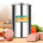 Stainless Steel Meat Press Deli Meat Maker Ham Maker Press Tool DIY Homemade Lunch Meat Maker With Thermometer