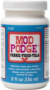 Mod Podge Eight Fabric, 8-ounce, Transparent, 8 Fl Oz