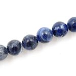 Malahill gemstone beads for jewelry making, sold per bag 5 strands inside (Sodalite, 8mm)