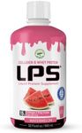 Nutritional Designs LPS Liquid Collagen & Whey Protein Supplement - Sugar-Free Non-GMO Drink - Promotes Healthy Skin & Hair for Men & Women (Watermelon)