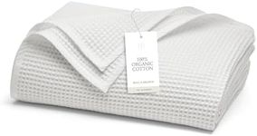 BOLL & BRANCH Waffle Bed Blanket - 