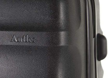 Antler Juno Medium Hard Shell Suitcase, 68cm – Expandable, Cool Grey