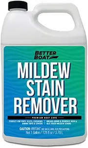 Stain Remover Cleaner Boat Seats Fabric, Canvas, Carpet, Vinyl Stain Removal Boats, RV, Car, Household Bathroom Shower Walls, Patio Outdoor Furniture, Pillows Spray w/o Gel 1 Gal