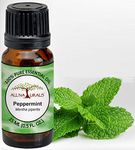 All Naturals Peppermint Essential Oil (UP, India) 100% Pure with Strong Lasting Aroma to keep cars rats and insects free | For Hair Growth & Pain Relief - 15 mL