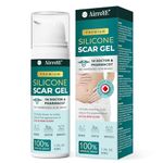 Silicone Scar Gel for Stretch Mark: 100% Silicone Scar Cream - Remove New Old Skin Scars 50g