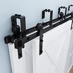 ZEKOO 9 FT Bypass Barn Door Hardwar