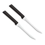 Rada MFG Cutlery Tomato Slicer Knife with Black Handle 2 Pack