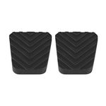 2Pcs Clutch Brake Pedal Rubber Cover Black for Accent Elantra Scoupe Tiburon Getz 3282524000