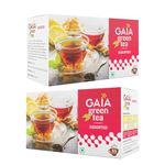 GAIA Assorted Green Tea - 25 Tea Bags (Pack Of 2)| Discover The Variety Of Refreshing Flavors Of Green Tea With Assorted Collection Of Five Flavors!, 210 Gram