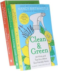 Nancy Birtwhistle Collection 3 Books Set (The Green Gardening Handbook, Green Living Made Easy, Clean & Green)