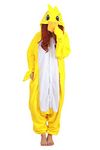 WOTOGOLD Animal Cosplay Costume Duck Unisex Adult Pajamas Yellow