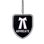 Advocate Double Sided for Rear View Mirror Car Hanging | Car Interior Decoration| Material -Acrylic|