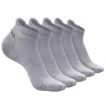 HEELIUM Bamboo Ankle Socks for Kids with Cushioned Base, Anti Bacterial, Odour Free Socks