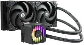 ENERMAX LIQMAXFLO SR 240mm A-RGB AIO CPU Liquid Cooler- High-Performance Pump up to 3000RPM, 60mm VRM Fan, Pressure-Optimized Silent 120mm FDB PWM Fan, Intel LGA1700/AMD AM5 Ready