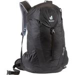 DEUTER Unisex Black Air Lite 24L Backpack with Compact and Comfortable for Day Hiking and Lightweight Treks