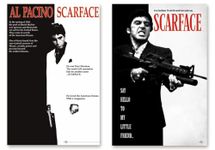 POSTER STOP ONLINE Scarface - Movie Poster Set (Regular Style & Say Hello To My Little Friend) (Size 24 x 36 each)