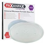 Paxanpax PSA008 Universal Microwave Turntable Glass Plate with 6 Fixers (270mm)