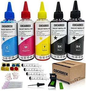 COCADEEX 500ml Ink Refill Kit Compatible with Ink Cartridges PG-275 CL-276 PG-245 CL-246 PG-245XL CL-246XL 275XL 276XL 245XL 246XL PG-210 CL-211 PG-243 CL-244