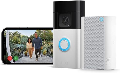 Ring Battery Video Doorbell Plus – HD Video, Motion Detection