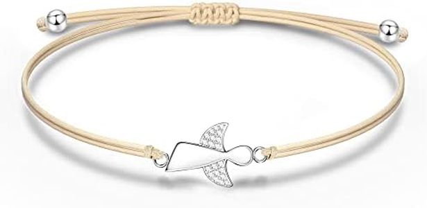 NINAWISH Bracelet Ange Gardien Femme Cadeau Communion Fille Bijoux Bracelet Premiere Communion Bapteme Bracelet Confirmation Fille Argent 925 Bracelet de Cheville Meilleure Amie Cadeaux Noel