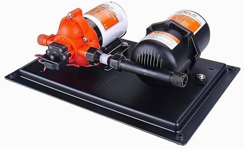 ALL NEW 33 Series SeaFlo Marine Water Pump 12 V DC 45 PSI 3.0 GPM 23.5 oz 125 psi Accumulator System