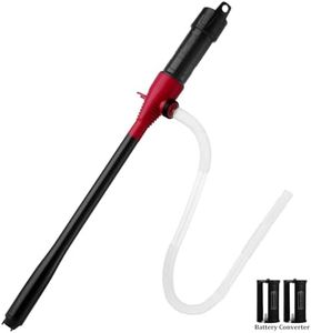 BOYISEN Battery Operated Liquid Transfer Pump - Electric Water Fuel Transfer Pump for Gasoline Diesel Oil, 2.2 Gallons per Min, Battery Power Siphon Pump