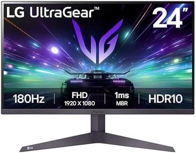 LG 24GS50F-B PC monitor 60.3 cm [23.7] 1920 x 1080 pixels Full HD LCD Black (VA 24IN 1920 X 1080 1MS 16:09 - HDMI X2 DISPLAYPORT HEADPHONE)