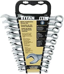 Titan 17328mm Raised Panel Combo Wrench Set, 11 Piece